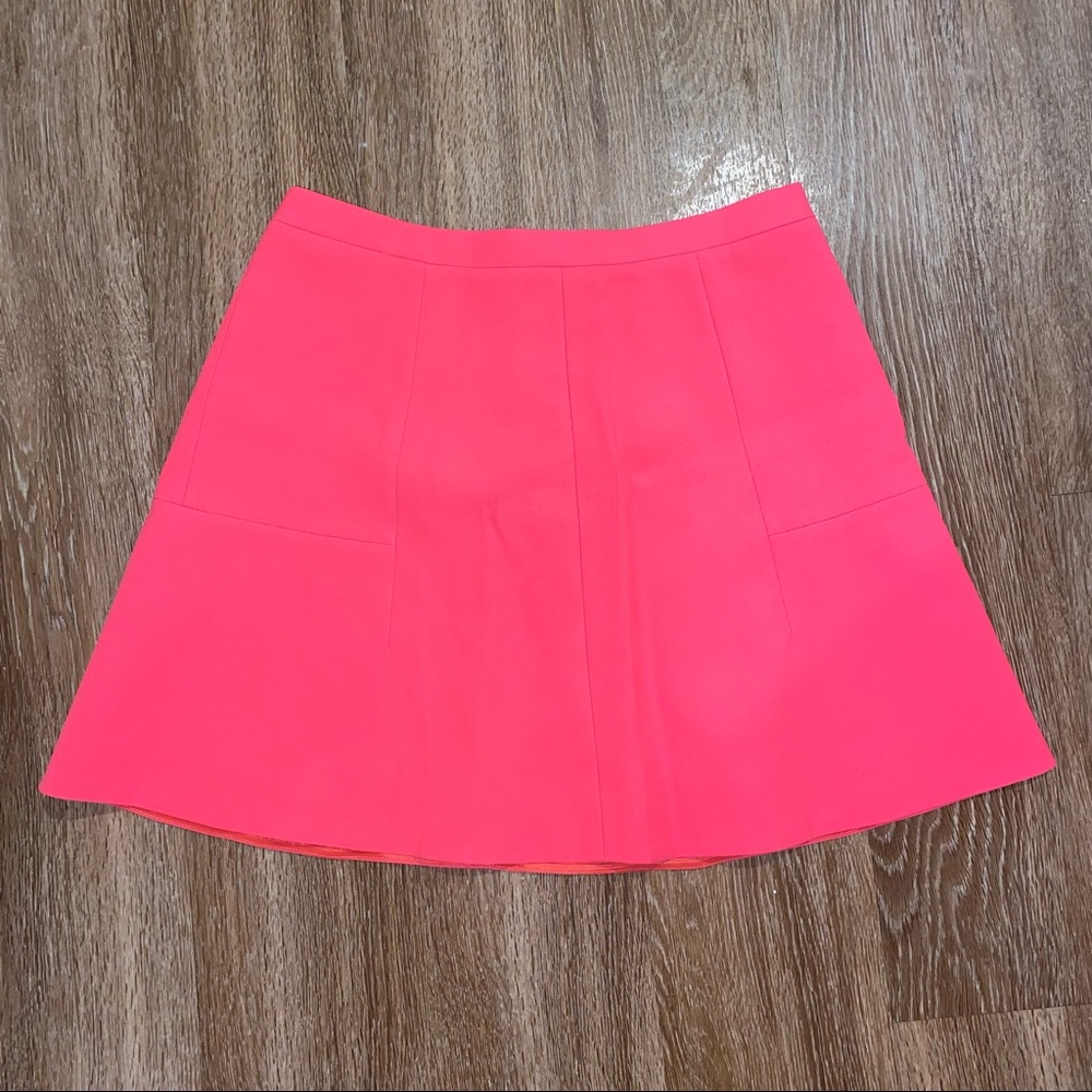Hot pink J Crew mini A-line skirt, size 6